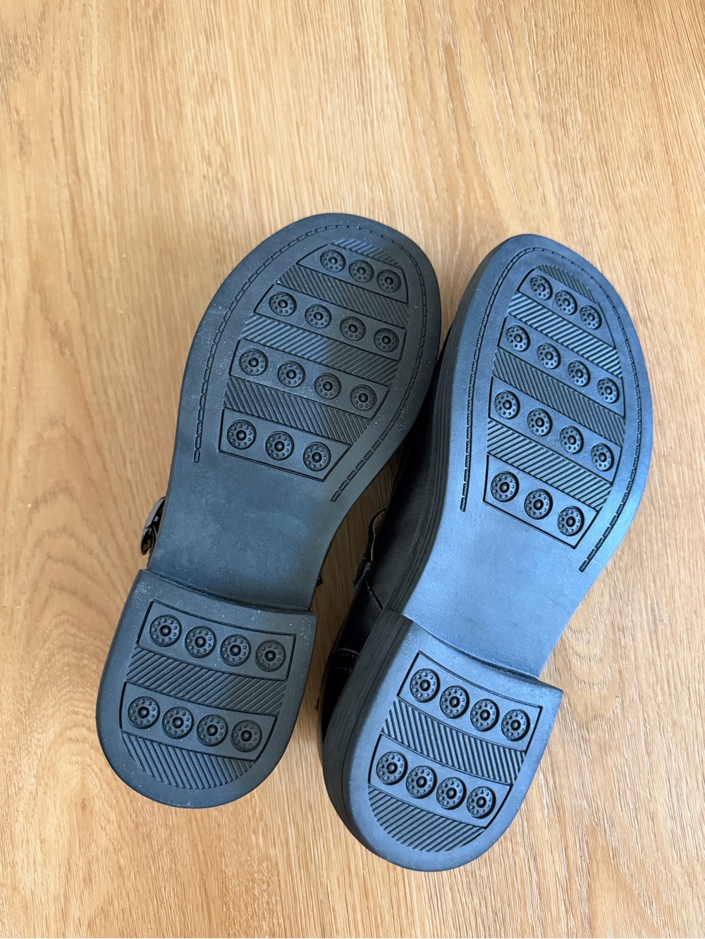 NEW! Black Mary Jane Loafers with Buckle Strap - Picture 3 of 6
